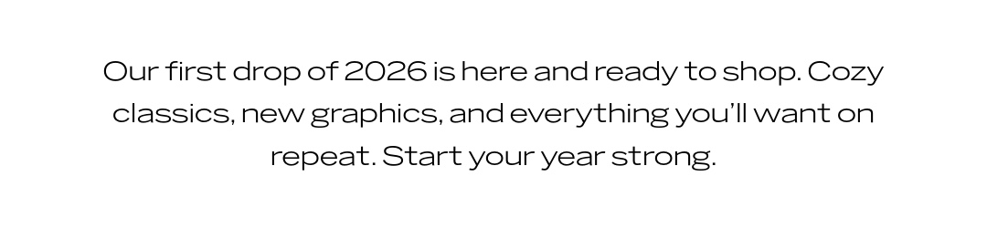 January 2026: Cozy Classics, New Graphics, and More