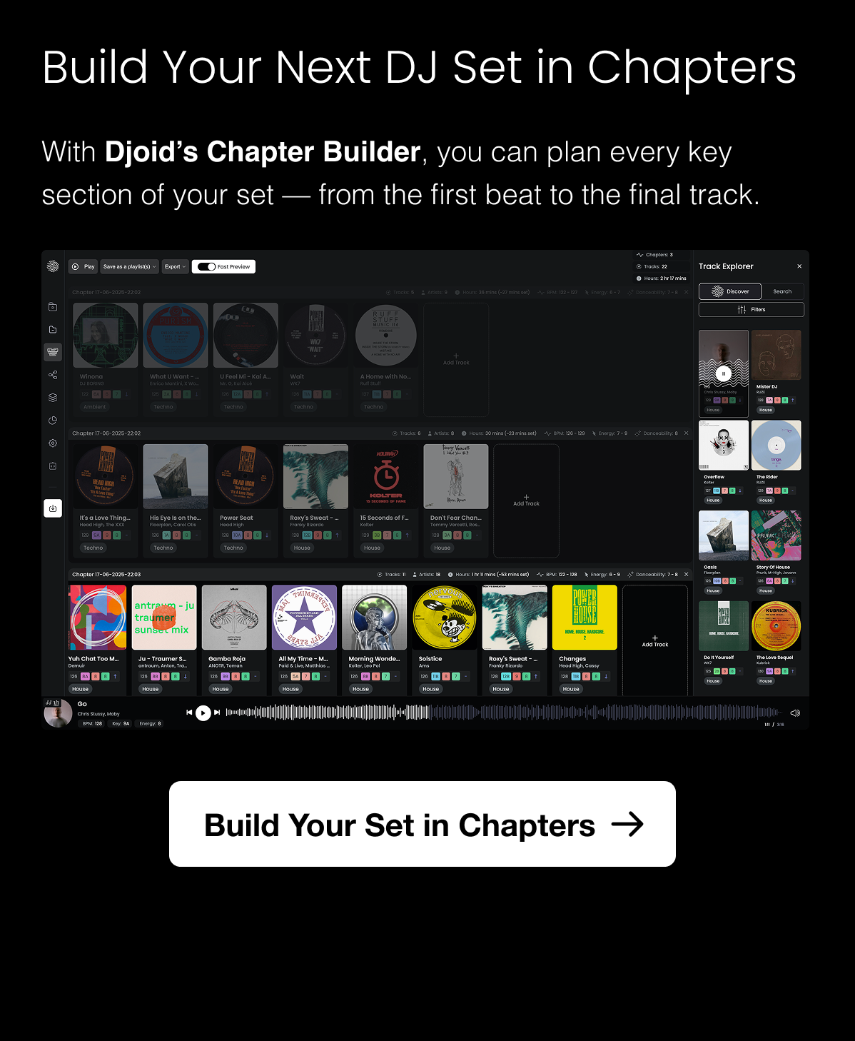 Build Your Next DJ Set in Chapters