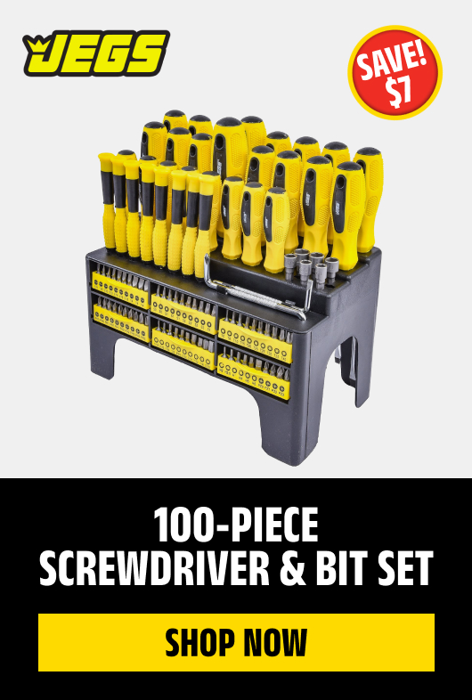 100-Piece Screwdriver & Bit Set
