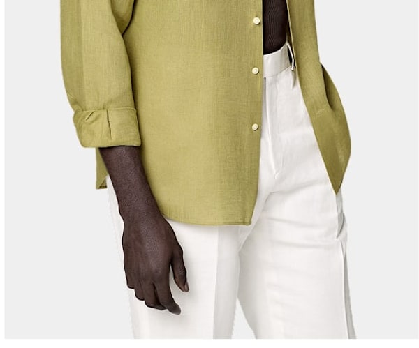 Green shirt