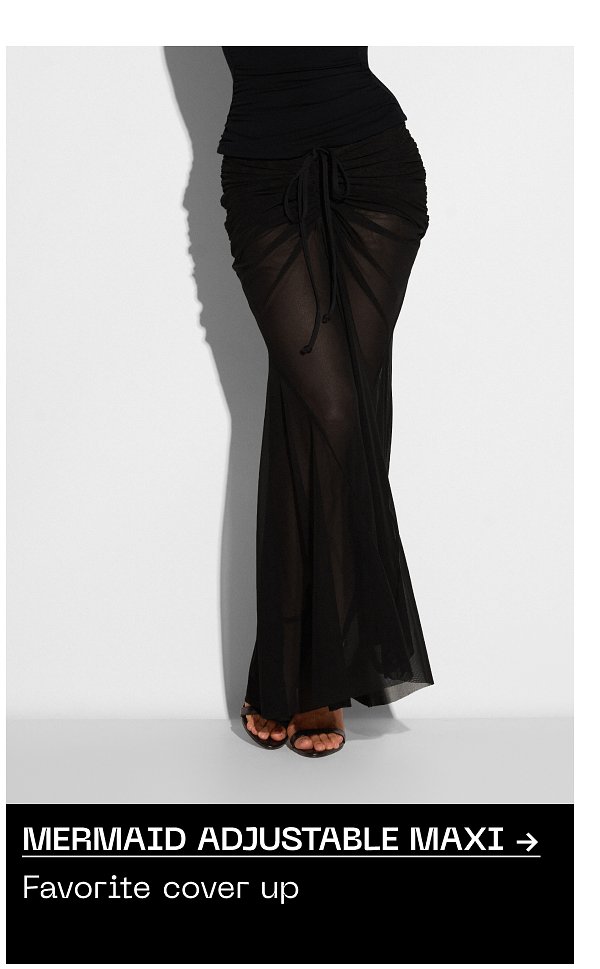 Mermaid adjustable maxi - Favorite cover up