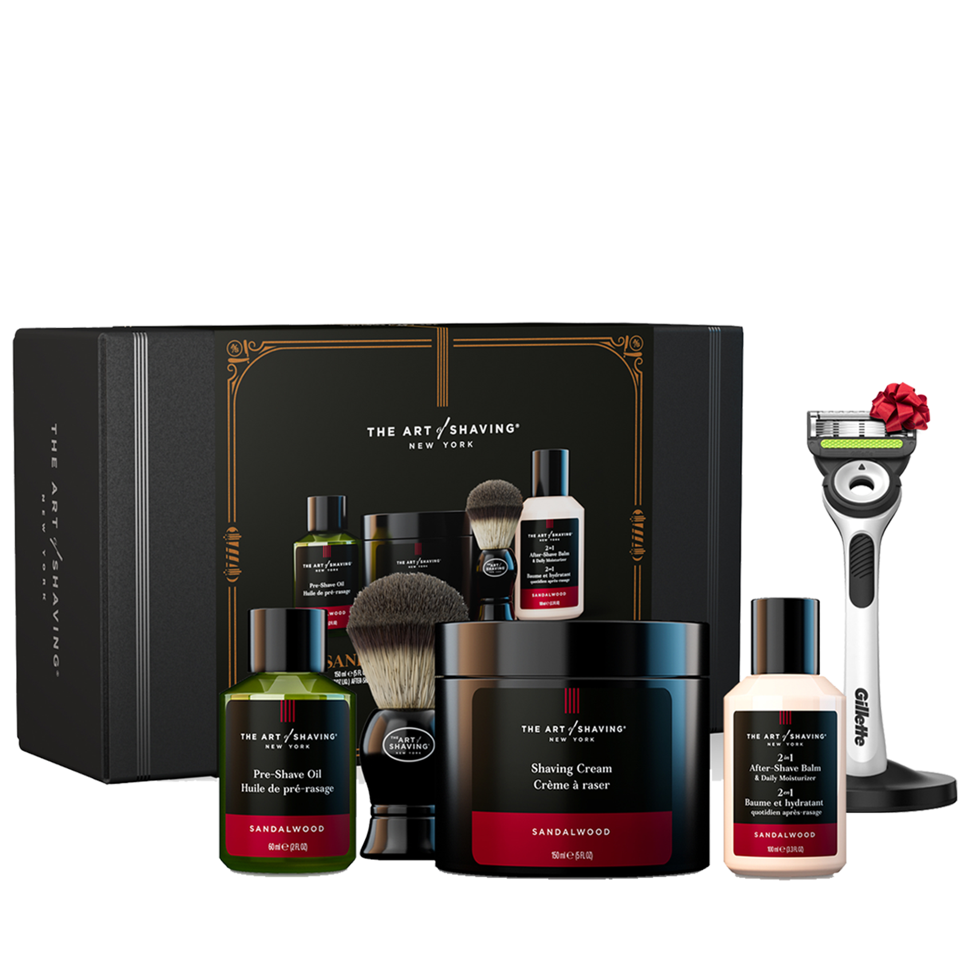 The Sandalwood full-size shaving kit, now 20% off Automatically in cart 