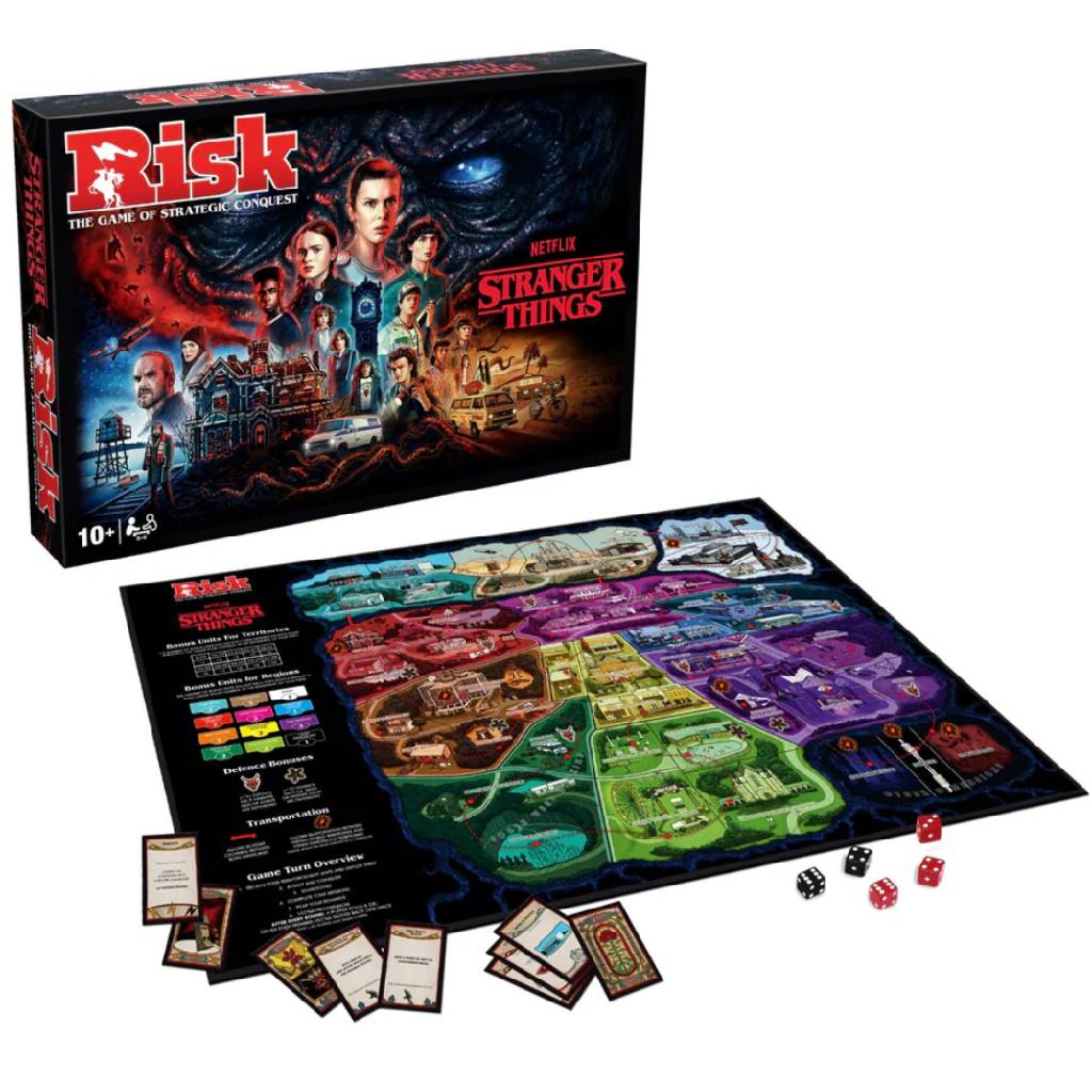 Image of Stranger Things Risk Board Game