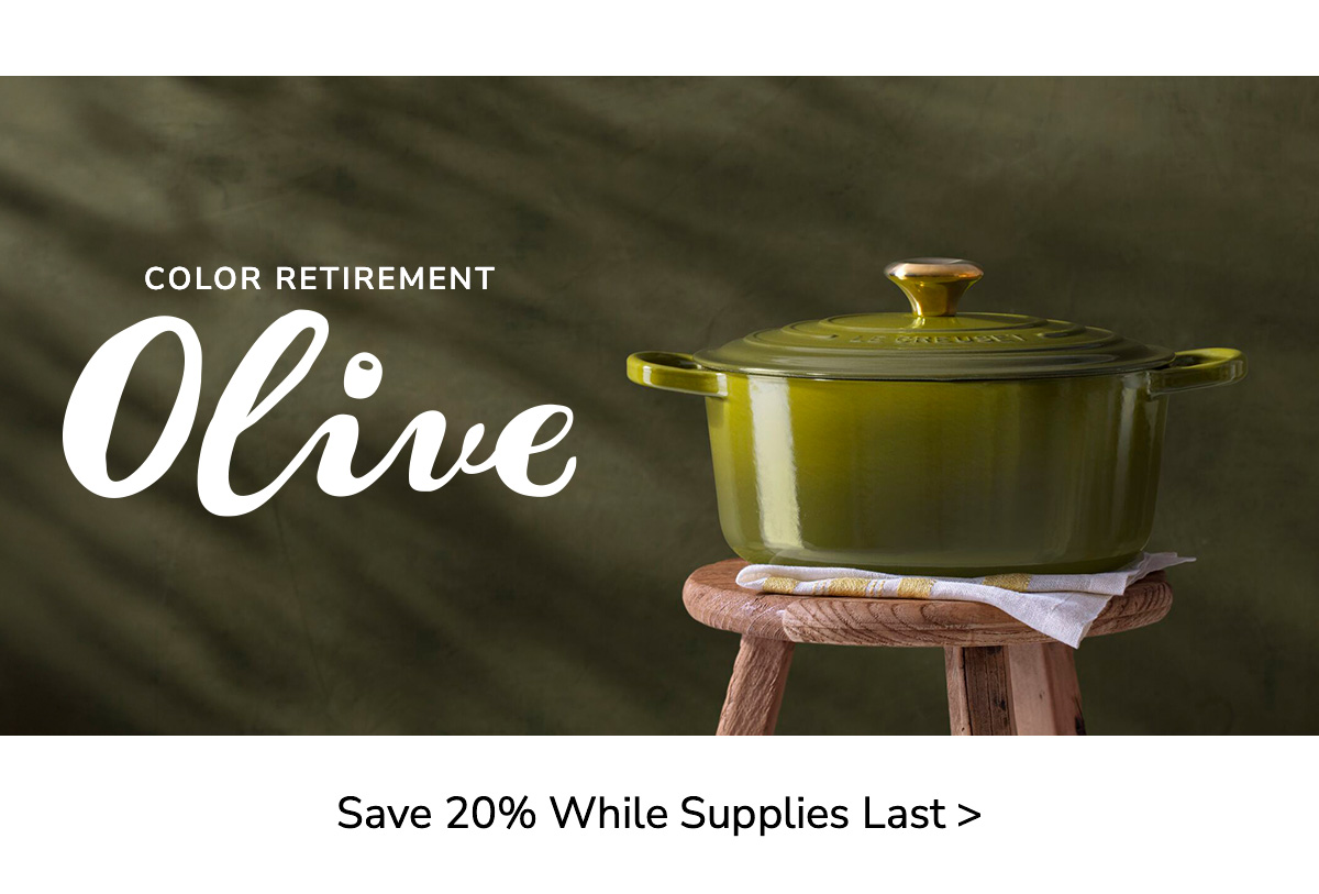 COLOR RETIREMENT: Olive - Save 20% While Supplies Last