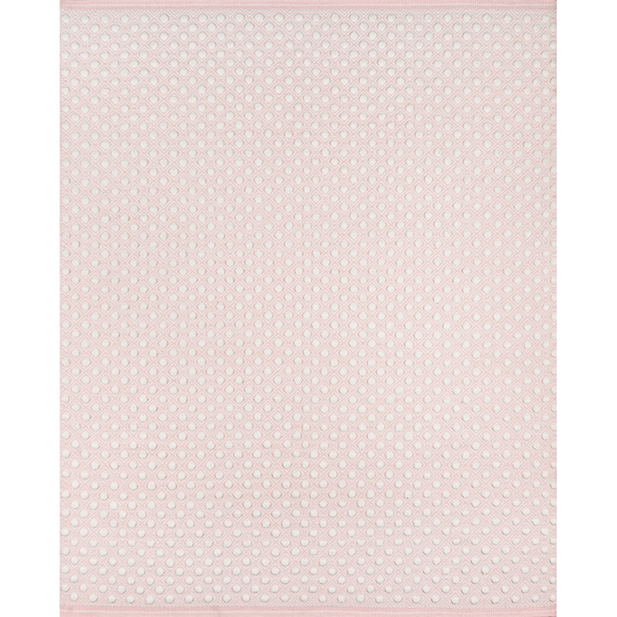 Langdon Polka Dots Handmade Flatweave Wool Area Rug