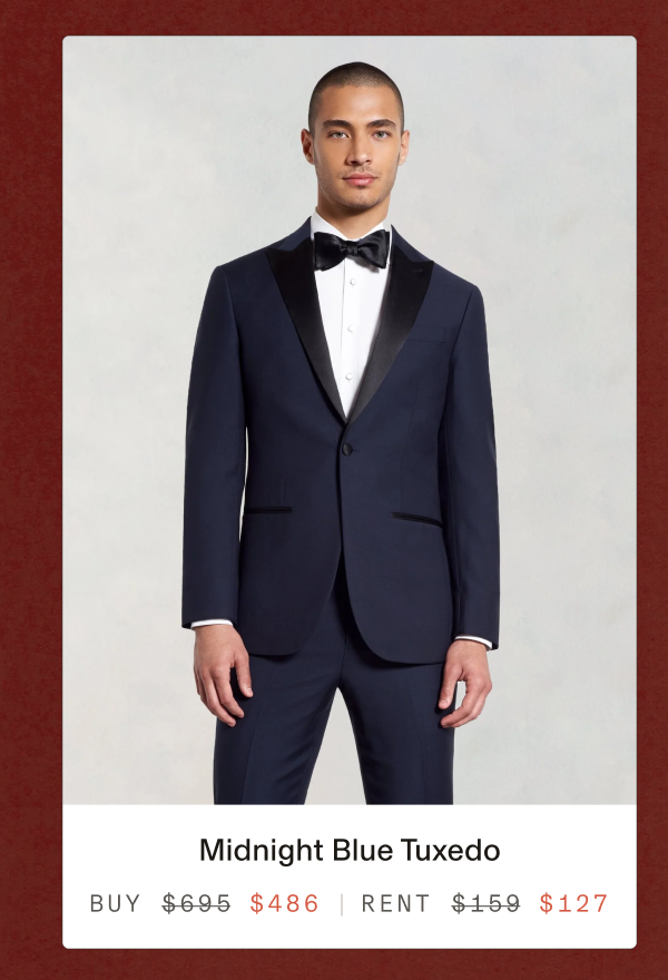 Midnight Blue Tuxedo