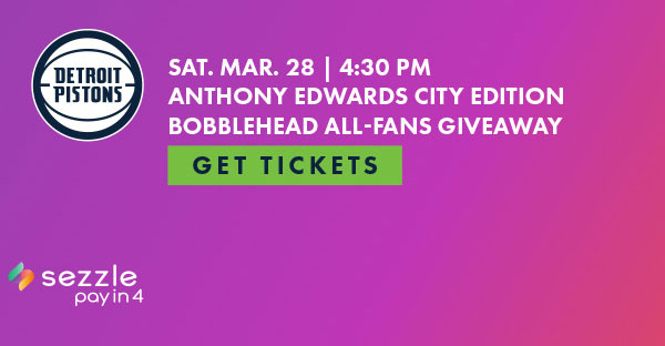 Get Tickets | Wolves vs. Pistons