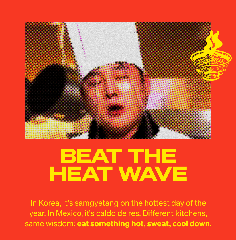 Beat the heat wave