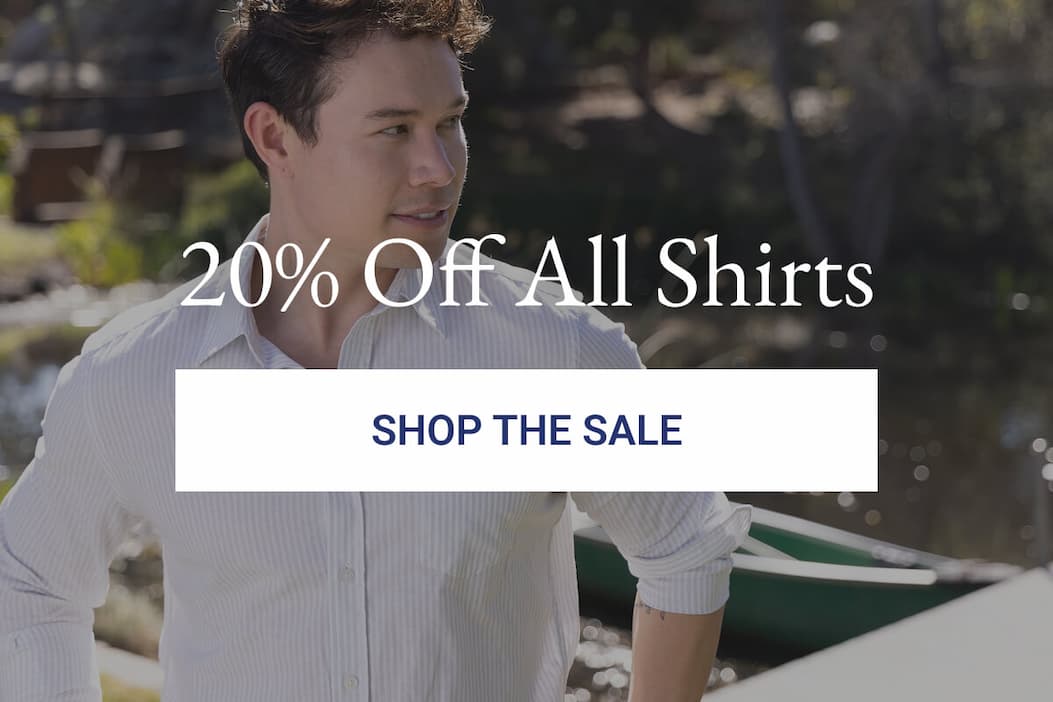 20% Off All Shirts
