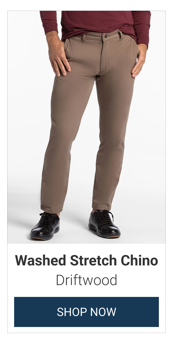 Driftwood Washed Stretch Chino