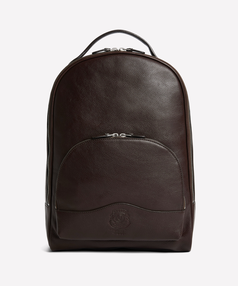 Hudson Vintage Walnut Leather