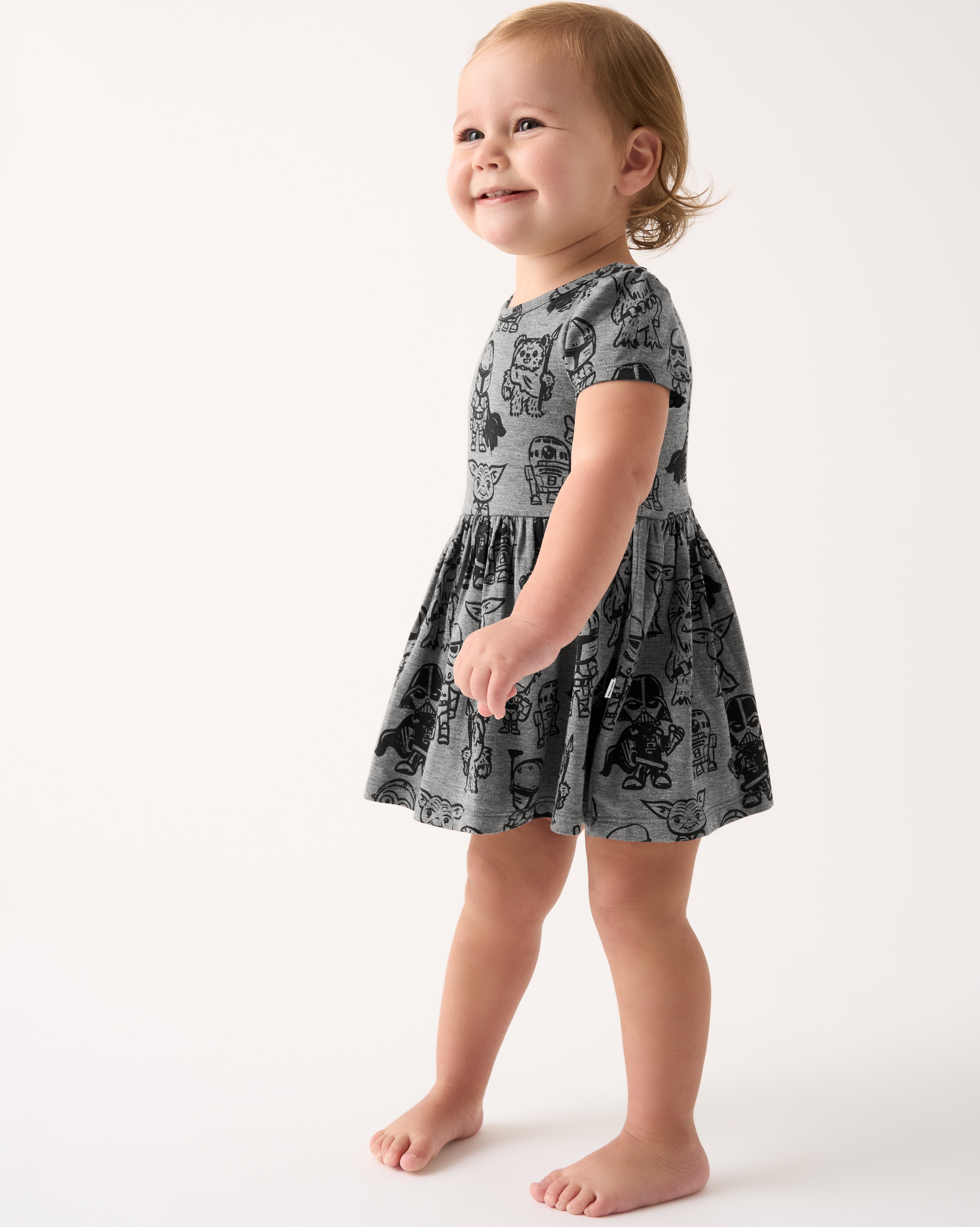 Image of Star Wars Far, Far Away Friends Skater Dress with Bodysuit