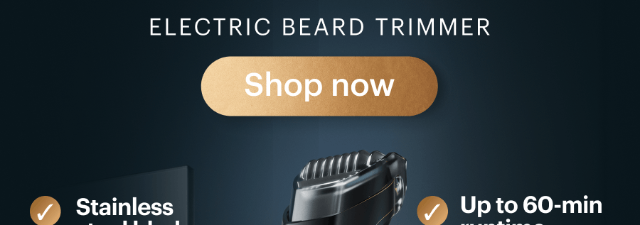 Let the tech do the trimming. The Beard Hedger® Plus