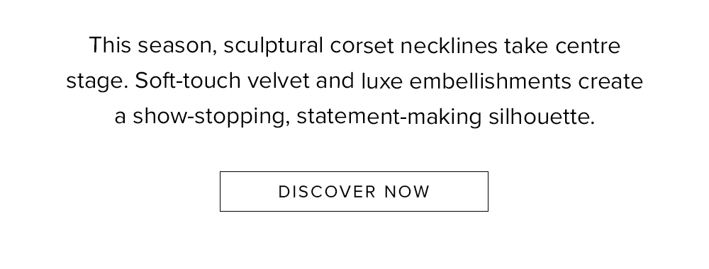 Sculptural Corset Sresses