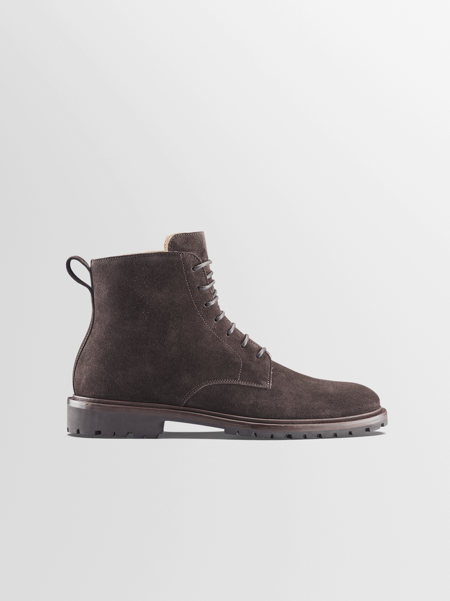 Image of Bergamo Suede Boot in Root