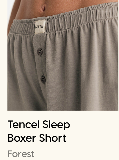 Tencel Sleep Boxer Short Forest