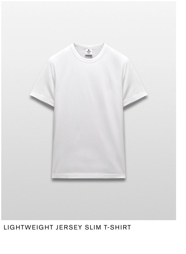 Lightweight Jersey Slim T-Shirt