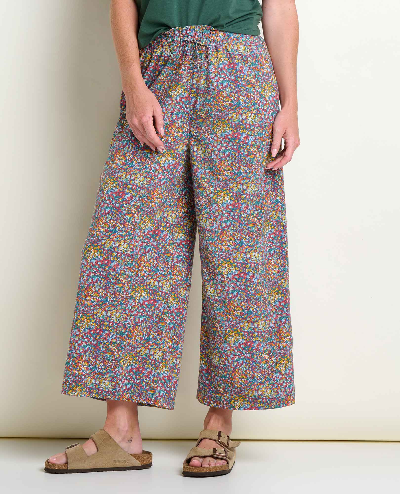 Image of Sunkissed Wide Leg Crop Pant