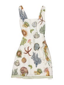 Printed Midi Length Dress