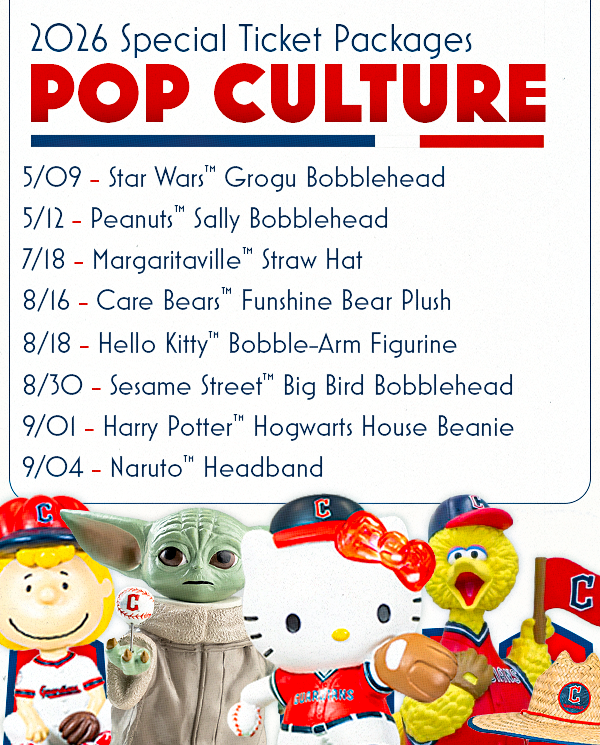 2026 Special Ticket Packages - Pop Culture - Learn More