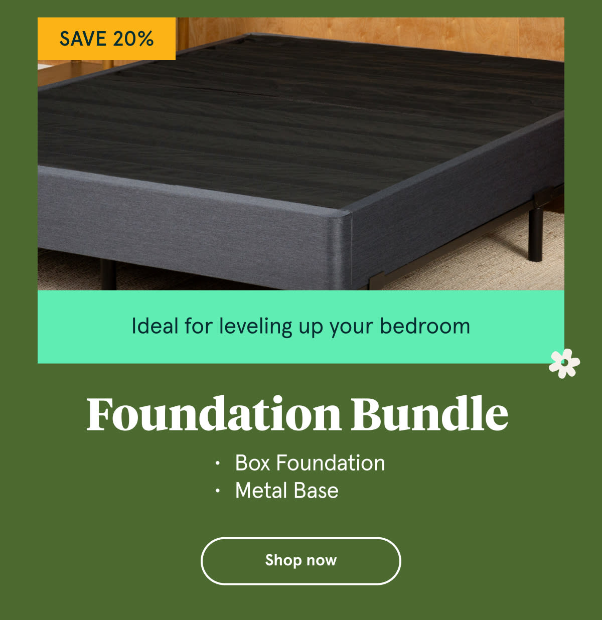 Save 20% | Foundation Bundle  | Shop Now