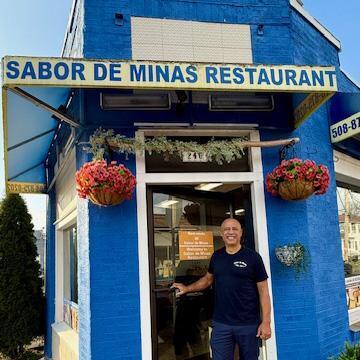 Caesar Sodre pictured at his restaurant, Sabor de Minas