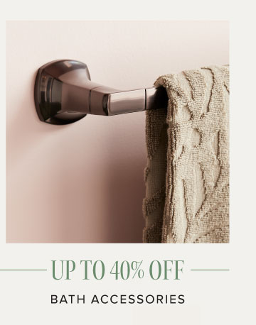 Up to 40% off - Bath Accessories 