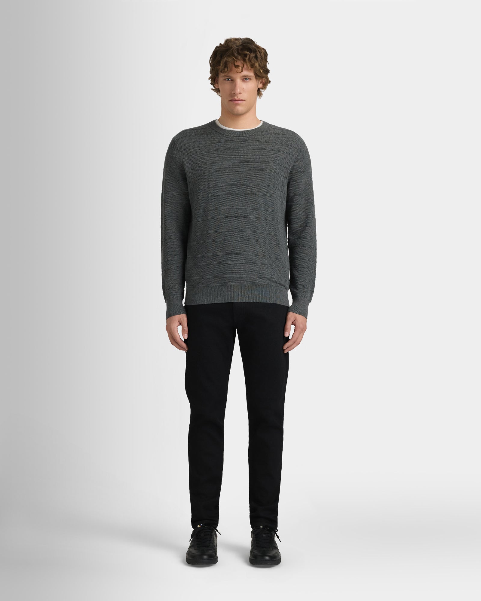 Image of Stitch Stripe Crew