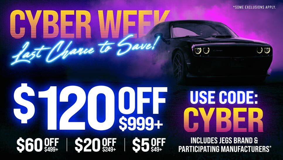 Cyber Week Last Chance to Save!