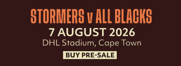 Stormers v All Blacks. 07 Aug DHL Stadium, Cape Town. Buy Pre-sale