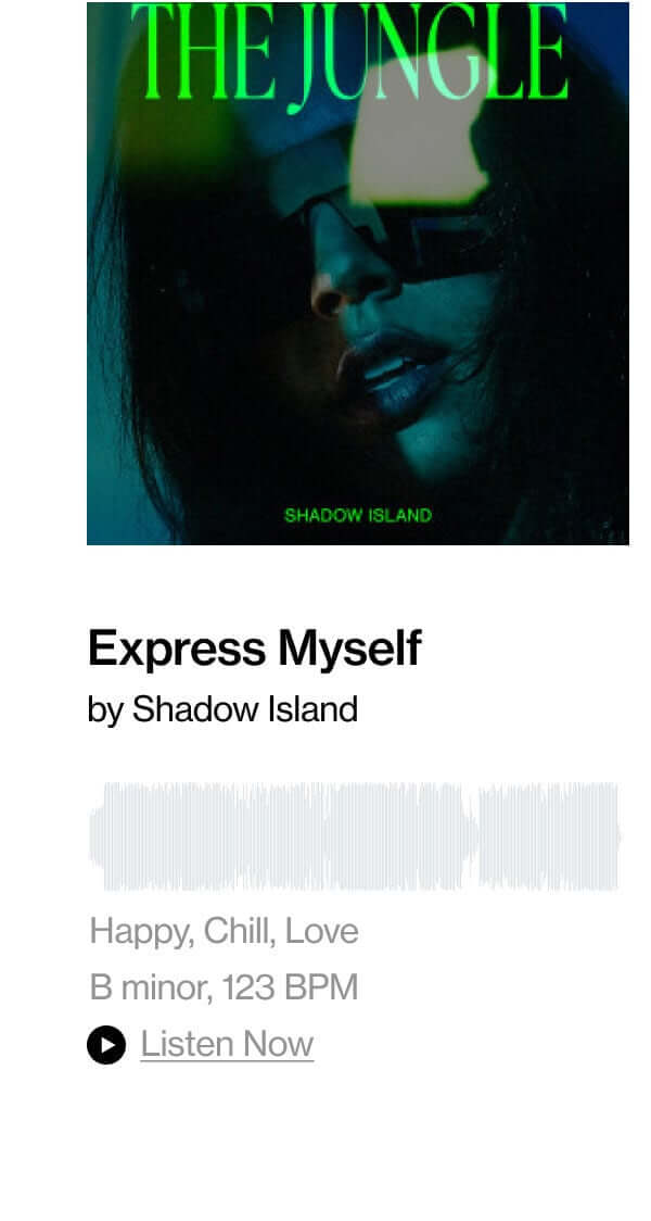 "Express Myself" by Shadow Island