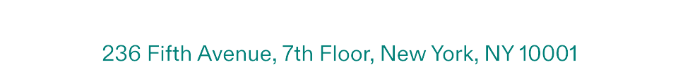 236 Fifth Avenue, 7th Floor, New York, NY 10001