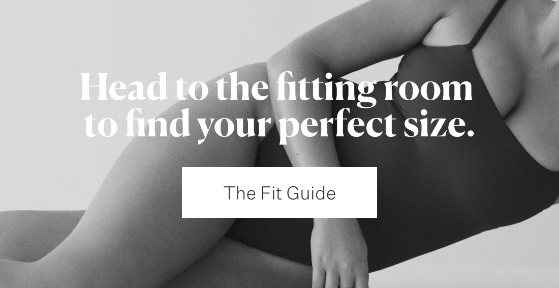Head to the fitting room to find your perfect size.