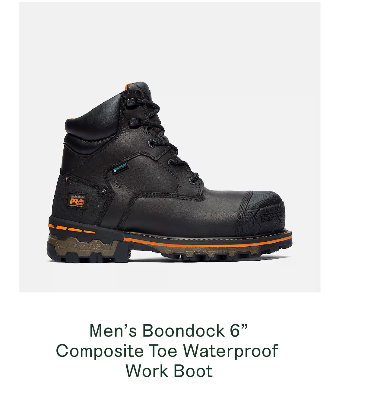 Men's Boondock 6" Composite Toe Waterproof Work Boot