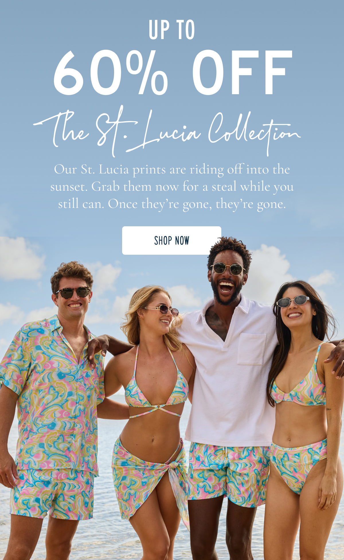 Up to 60% off the St Lucia Collection