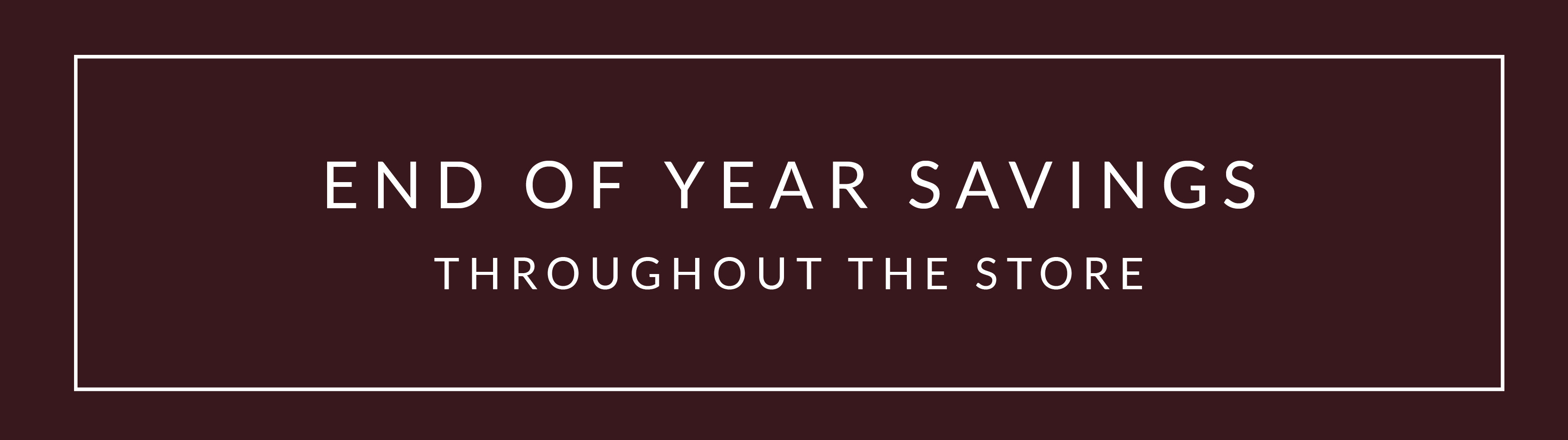 end of year savings. clearance up to 70% off
