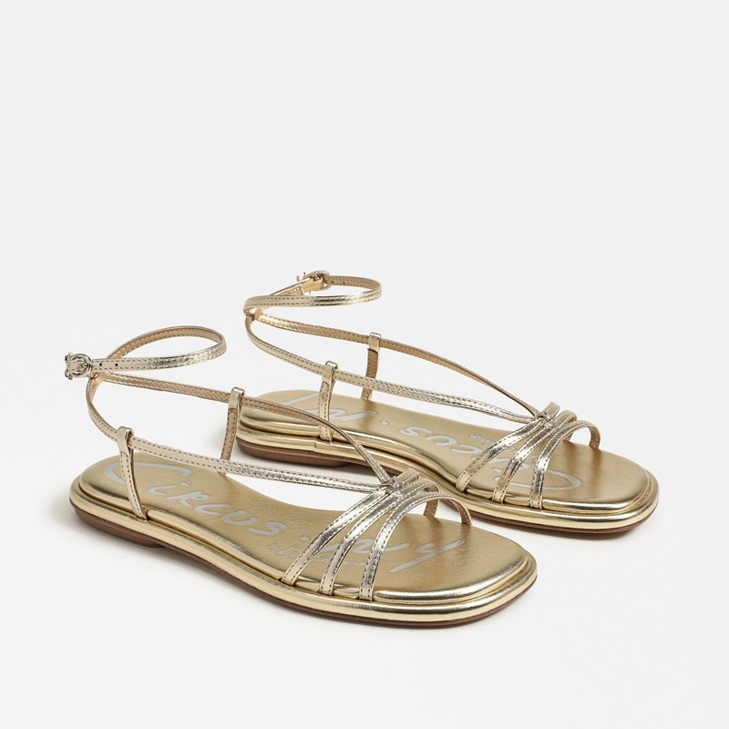Olana Strappy Flat Sandal