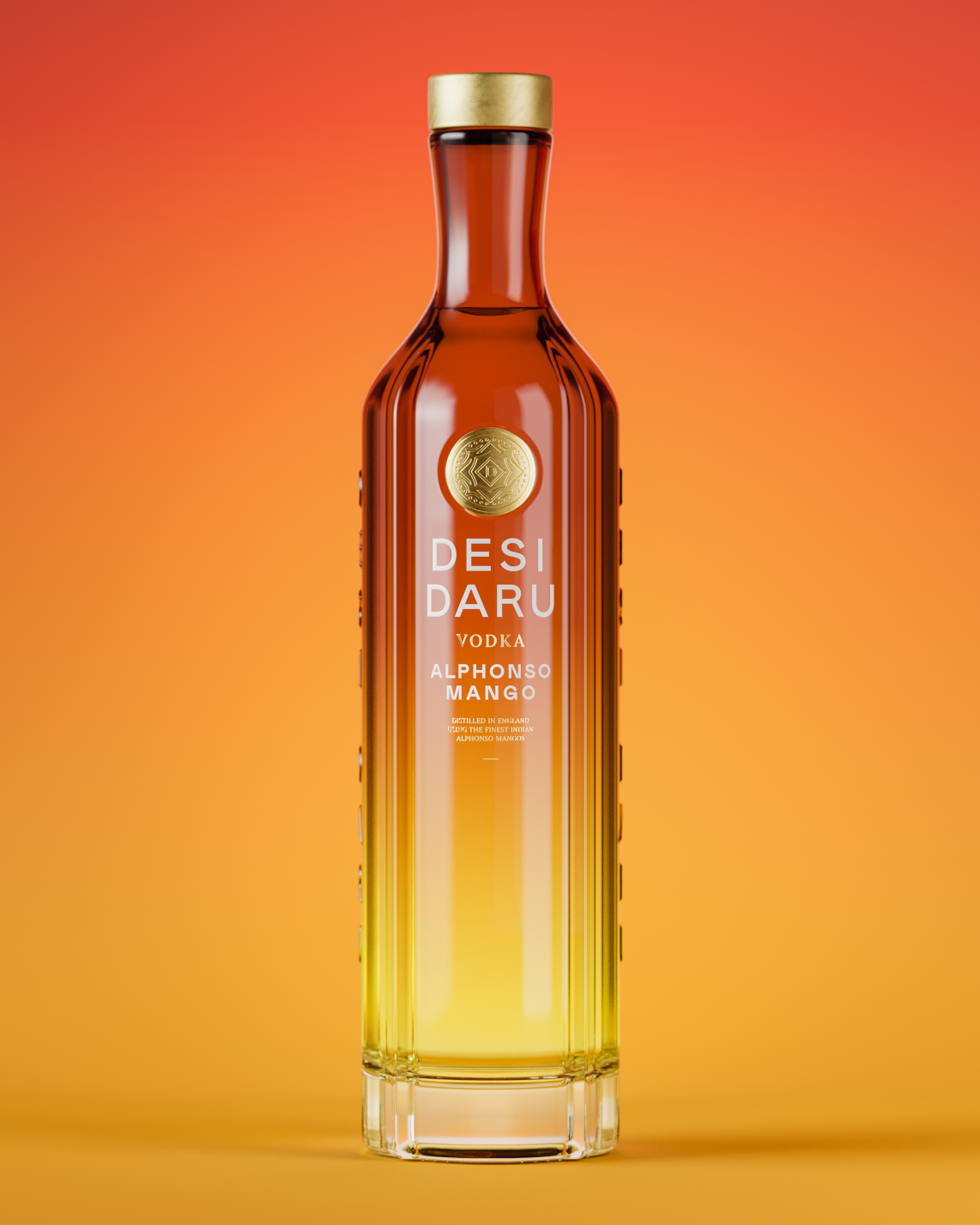 Image of DESI DARU ALPHONSO MANGO VODKA 70CL