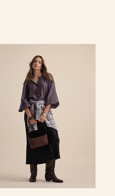 Vivian Button Front Blouse