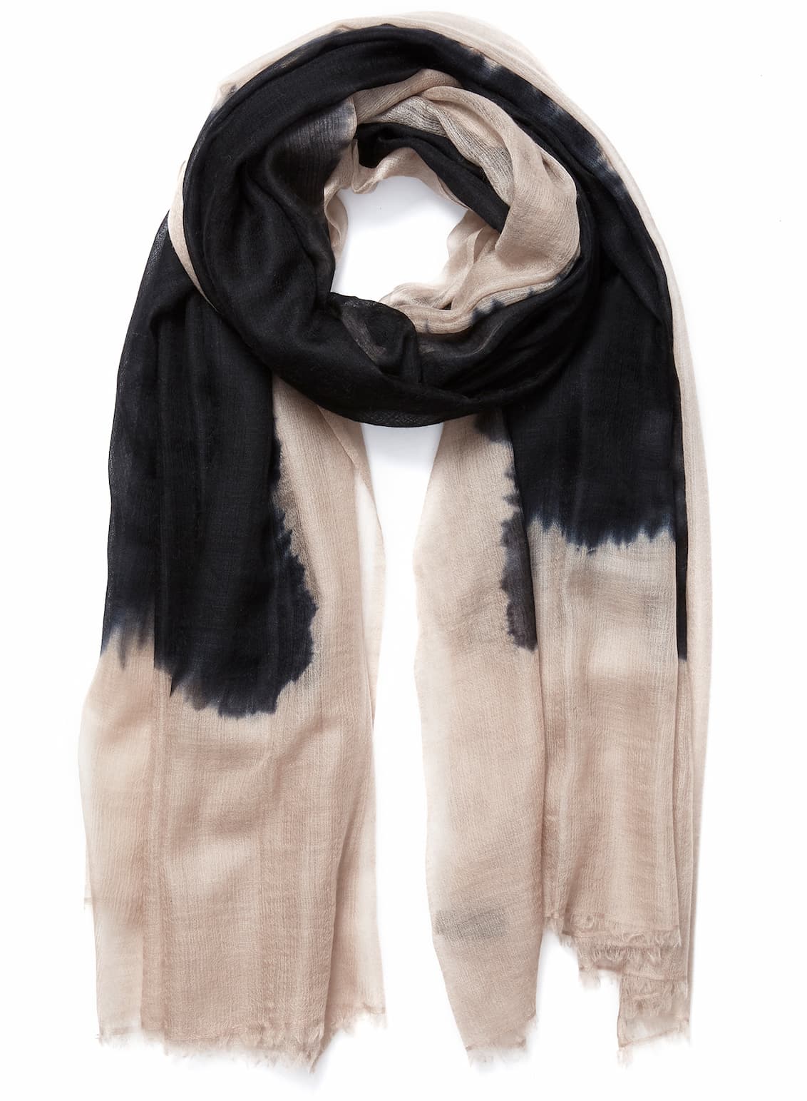 JANECARR The Two-Tone Wrap, Monochrome