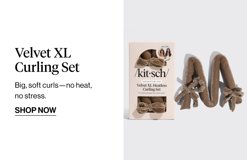 Velvet XL Curling Set Big, soft curls—no heat, no stress.