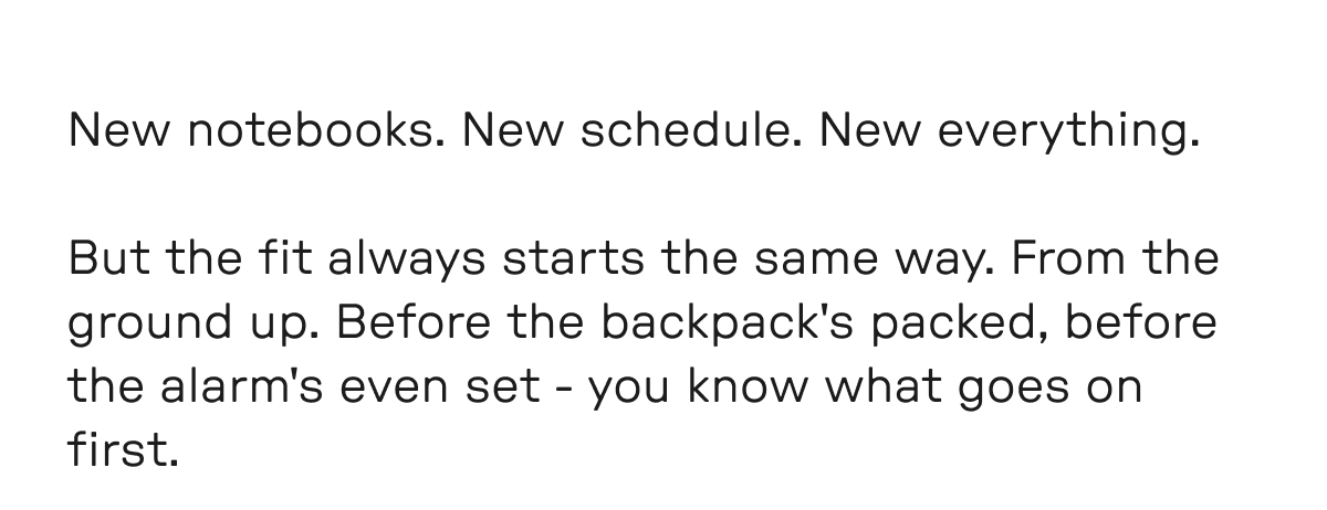 New Notebooks. New Schedule. New Everything.