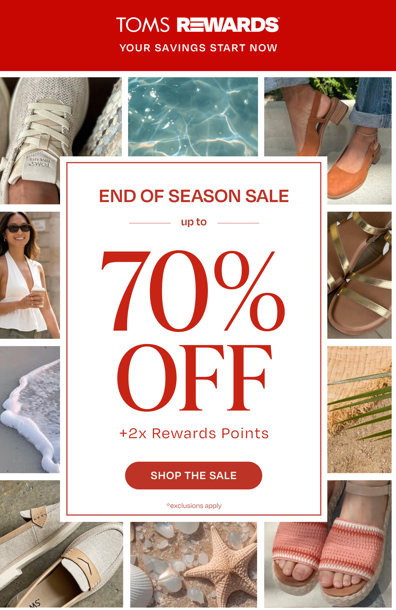 End of Season Sale