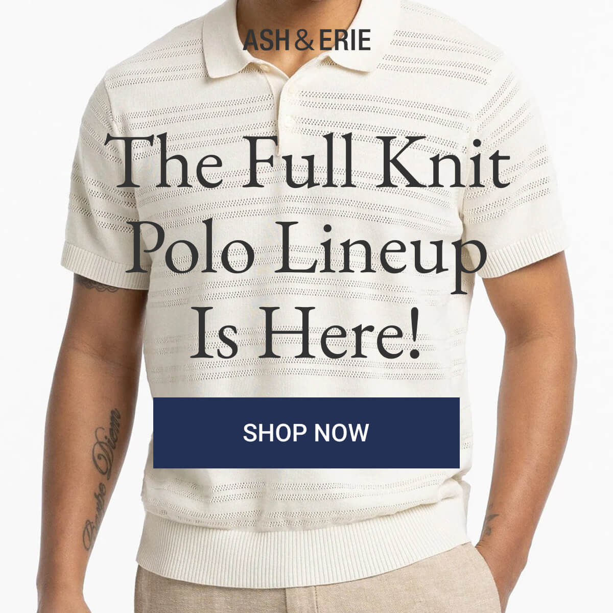 The Full Knit Polo Lineup Is Here!
