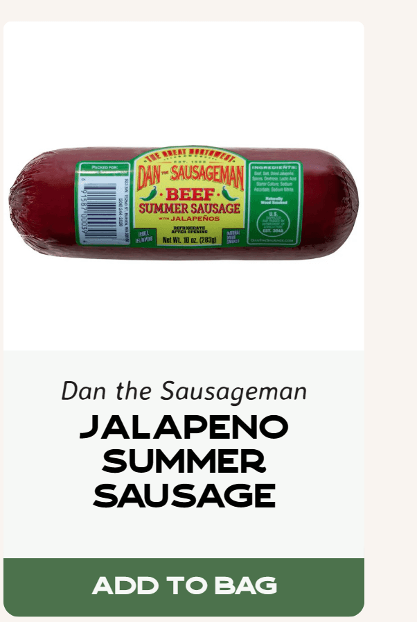 Dan the Sausageman - Jalapeno Summer Sausage