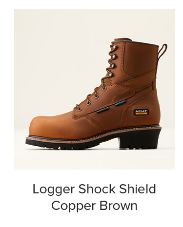 Logger Shock Shield in Copper Brown