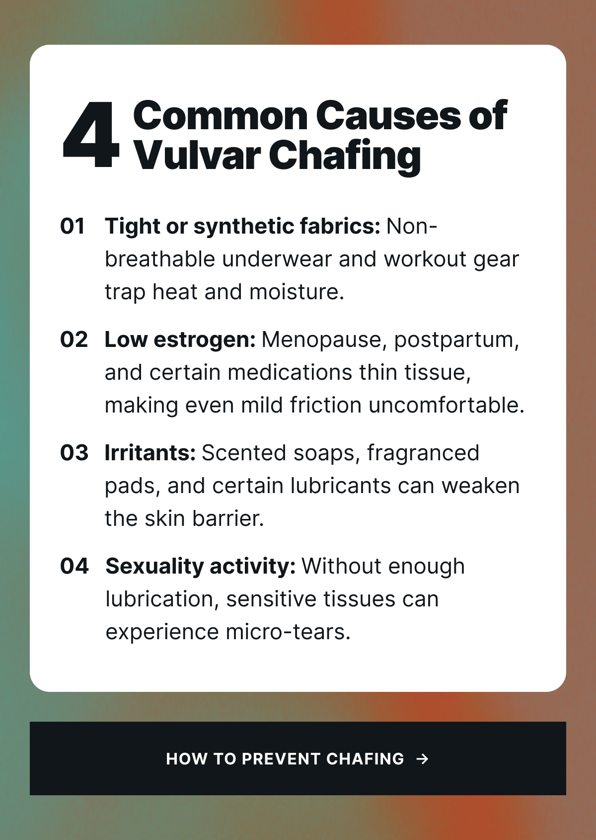 Fact Check: Chafing down there is a sign of an infection