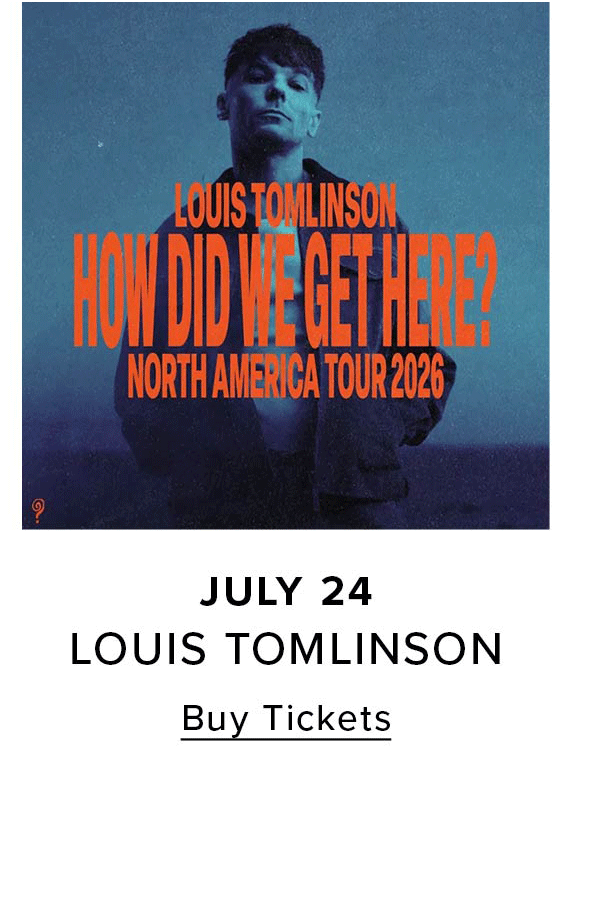Louis Tomlinson | Buy Tickets