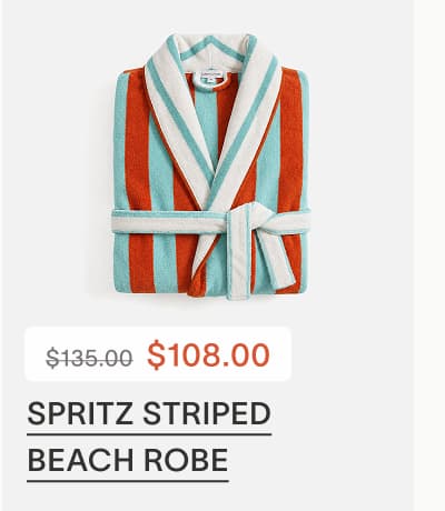 Spritz Striped Beach Robe