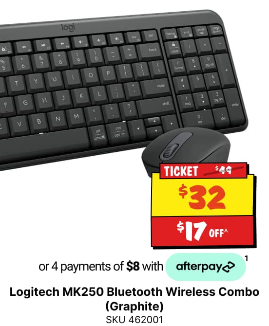 Logitech MK250 Bluetooth Wireless Combo (Graphite)